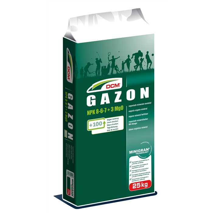 DCM GAZON 25 kg