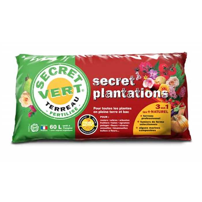 SECRET VERT -  PLANTATIONS - 20KG
